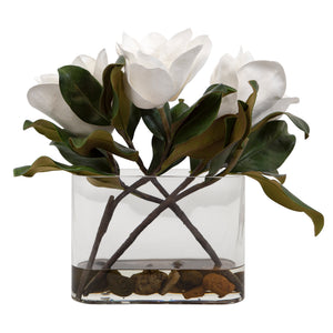 Uttermost Middleton Magnolia Flower Centerpiece