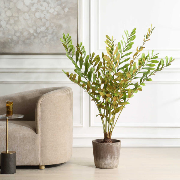 Uttermost Zamia Palm Accent In Planter