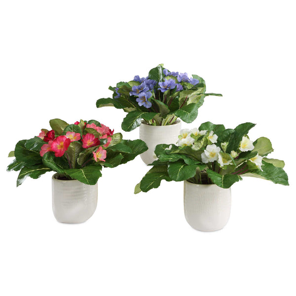 Uttermost Trilogy Primrose Accents In Vases Set/3