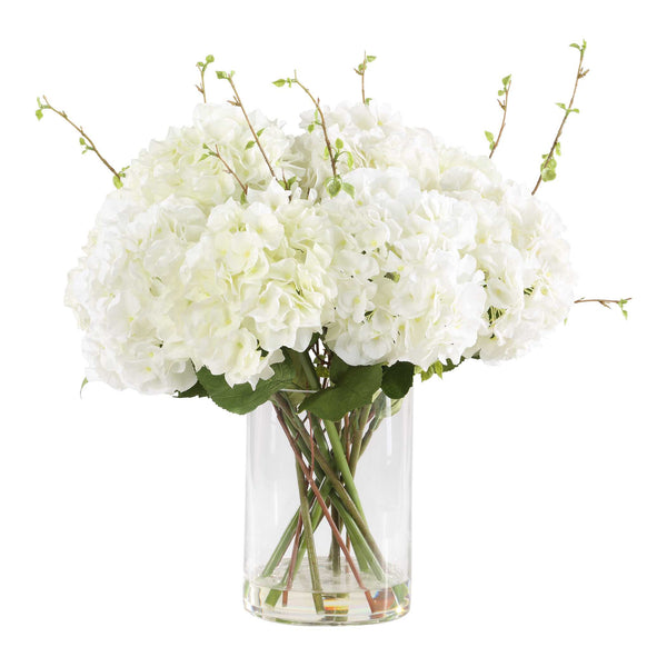 Uttermost Anastasia Hydrangea Centerpiece