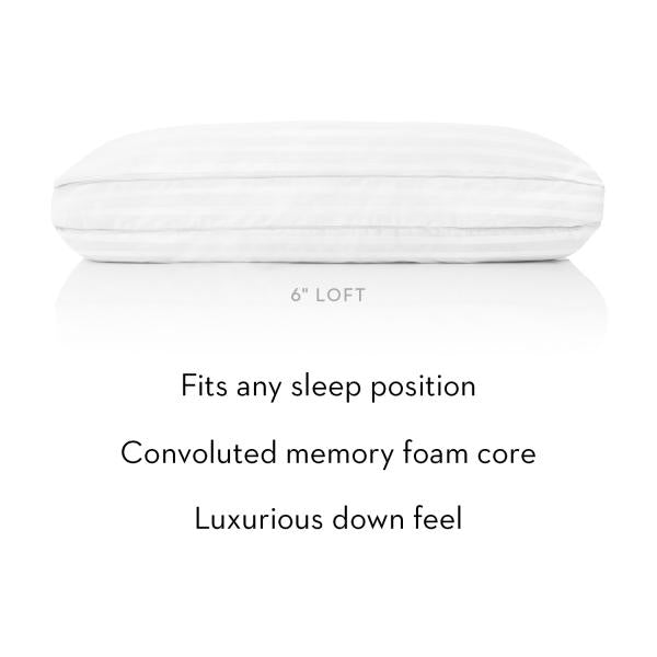 Z Convolution Gelled Microfiber Pillow