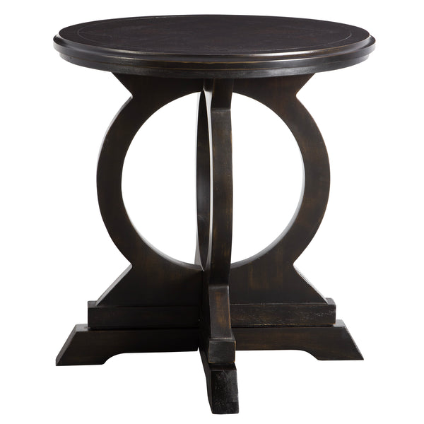 Uttermost Maiva Black Side Table