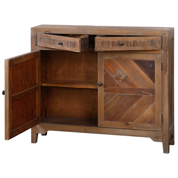 Uttermost Hesperos Reclaimed Wood Console Cabinet