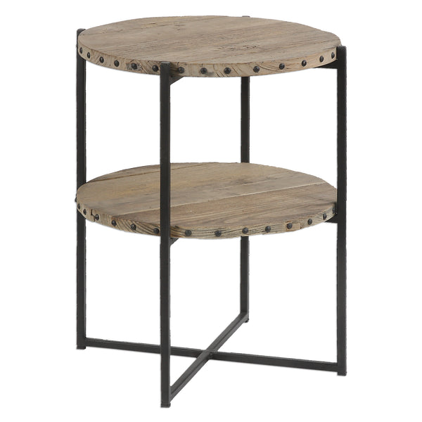 Uttermost Kamau Round Accent Table