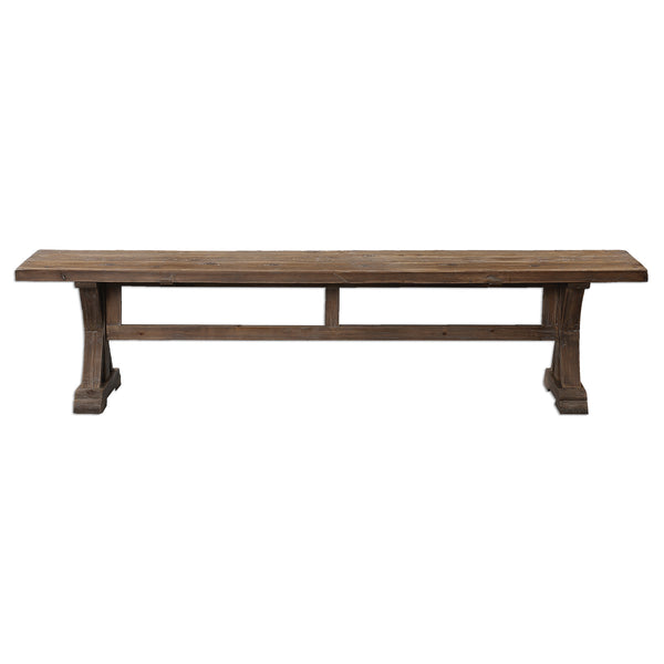 Uttermost  Stratford Salvaged Wood Bench