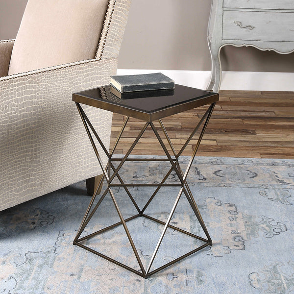 Uttermost Uberto Caged Frame Accent Table