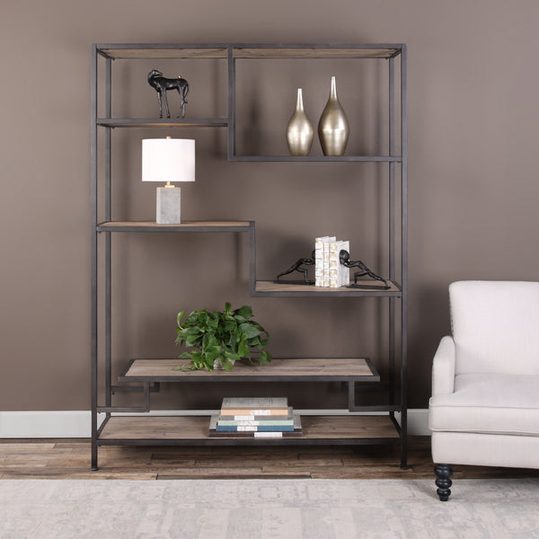 Uttermost Sherwin Industrial Etagere