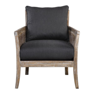 Uttermost Encore Dark Gray Armchair