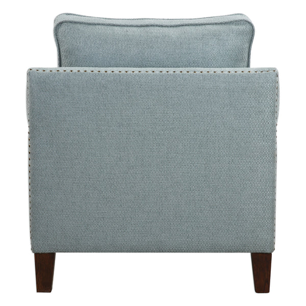 Uttermost Charlotta Sea Mist Accent Chair