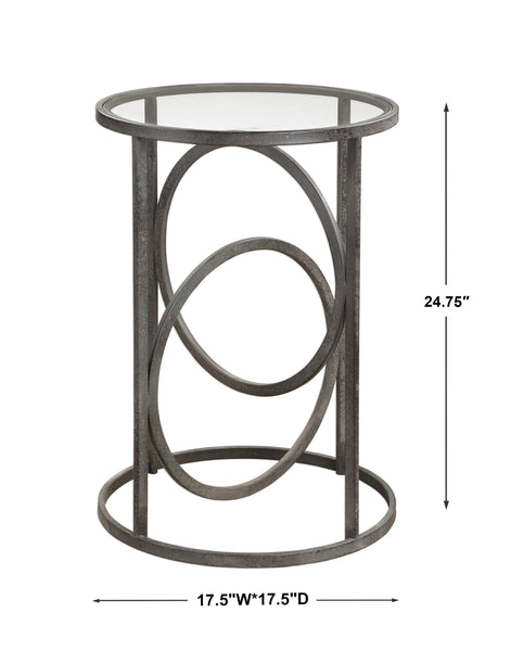 Uttermost Lucien Iron Accent Table