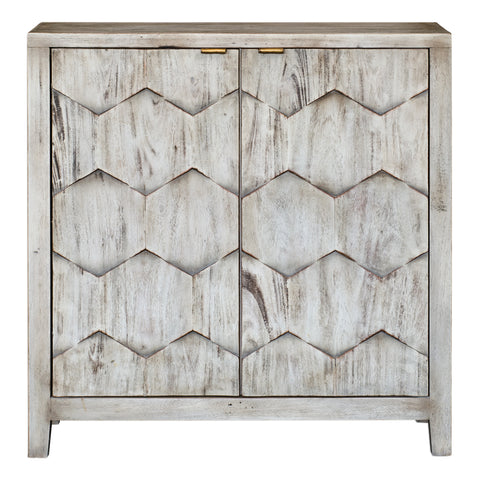 Uttermost Catori Smoked Ivory Console Cabinet