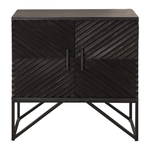 Uttermost Zadie Ebony Accent Cabinet