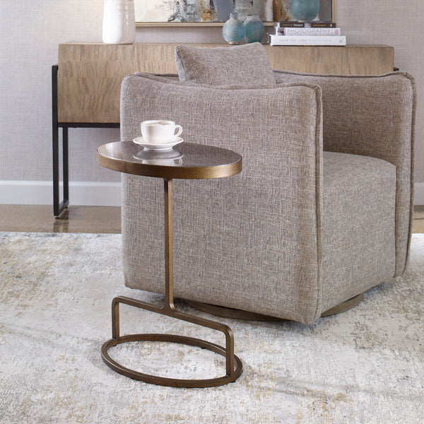 Uttermost Jessenia Stone Accent Table