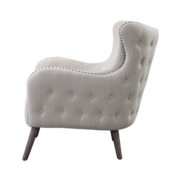 Uttermost Donya Cream Accent Chair