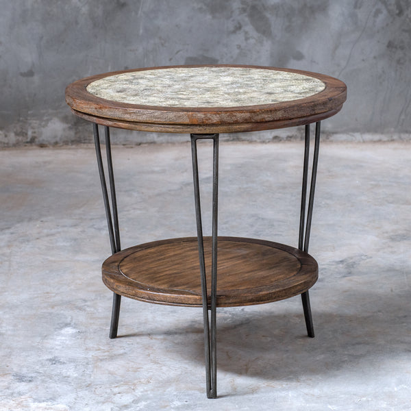 Uttermost Saskia Round Side Table