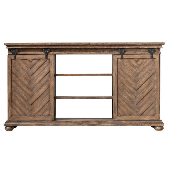 Uttermost Primalia Barn Door Media Console