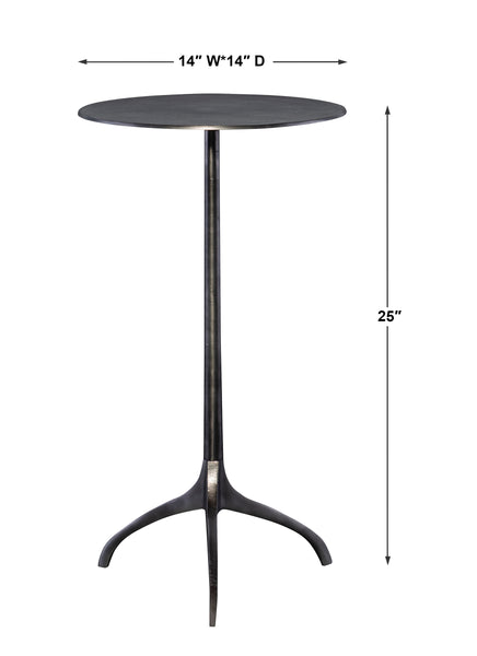 Uttermost Beacon Industrial Accent Table