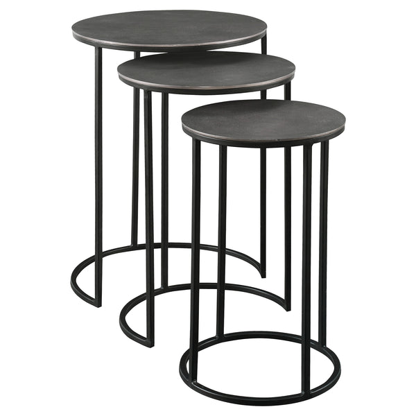 Uttermost Erik Metal Nesting Tables, S/3