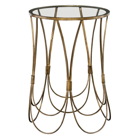 Uttermost Kalindra Gold Accent Table