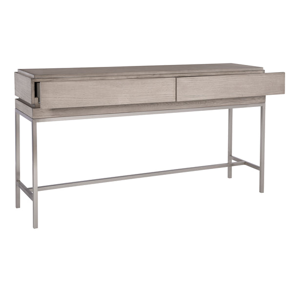 Uttermost Kamala Gray Oak Console Table