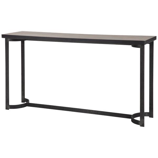 Uttermost Basuto Steel Console Table