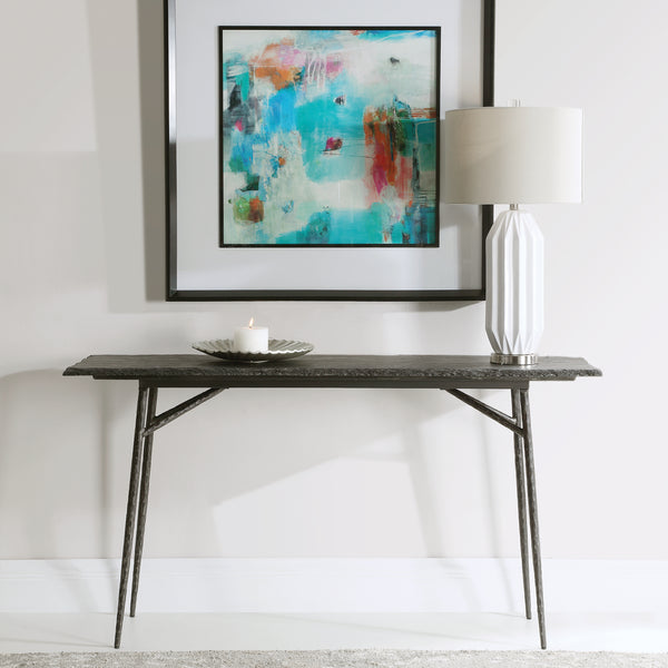 Uttermost Kaduna Slate Console Table