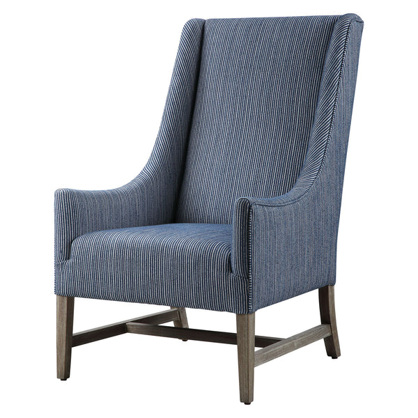 Uttermost Galiot Wingback Accent Chair