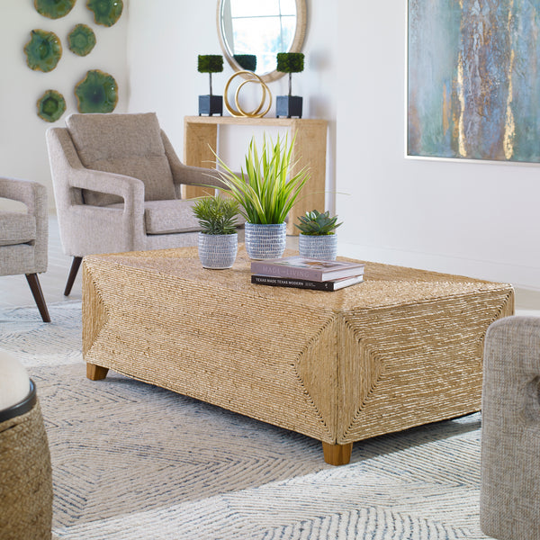 Uttermost Rora Woven Coffee Table