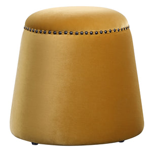 Uttermost Gumdrop Mustard Ottoman