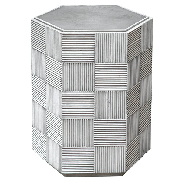 Uttermost Silo Hexagonal Accent Table