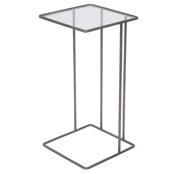 Uttermost Cadmus Pewter Accent Table