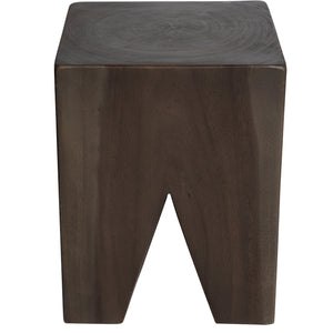 Uttermost Armin Solid Wood Accent Stool