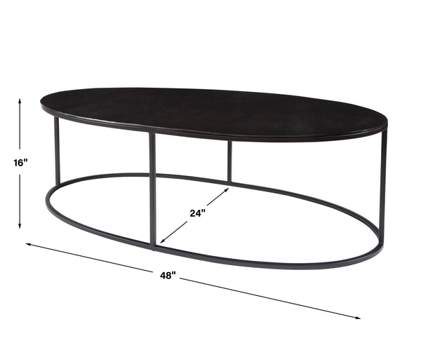 Uttermost Coreene Oval Coffee Table