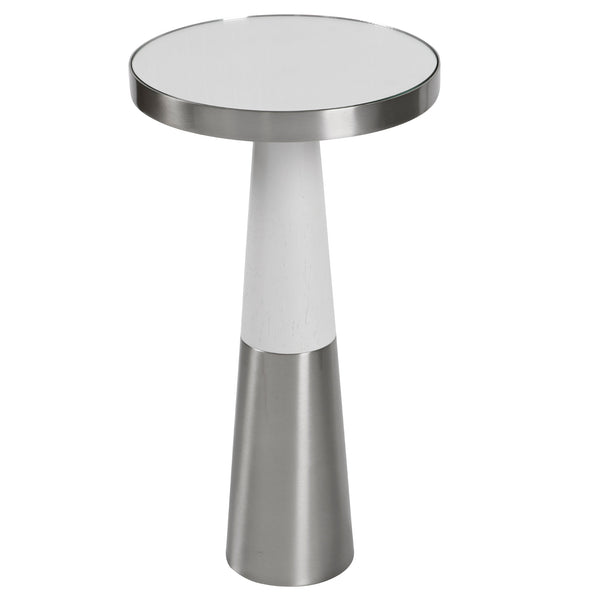 Uttermost Fortier Nickel Accent Table