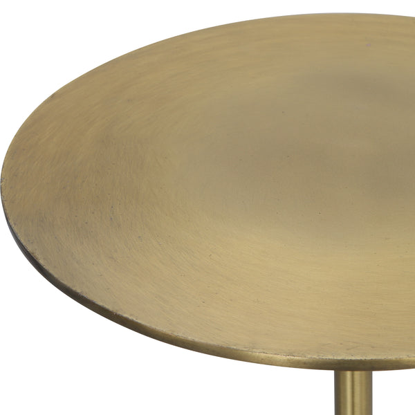 Uttermost Gimlet Brass Drink Table