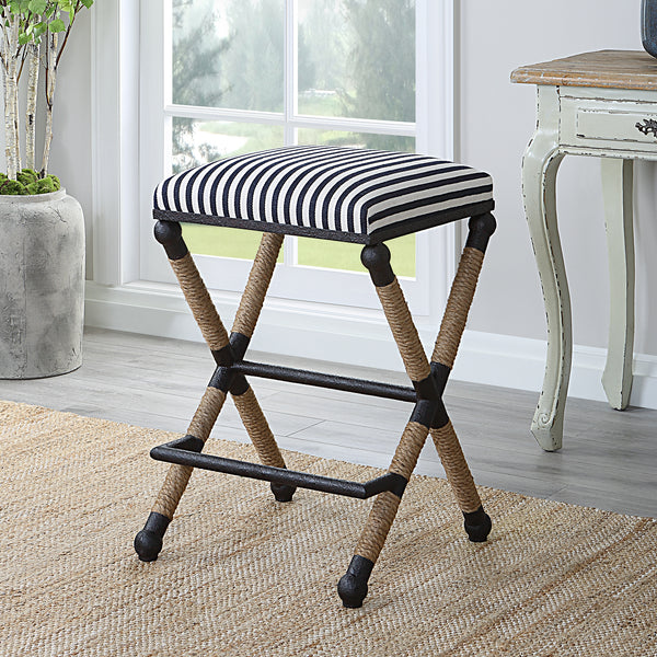 Uttermost Braddock Backless Counter Stool