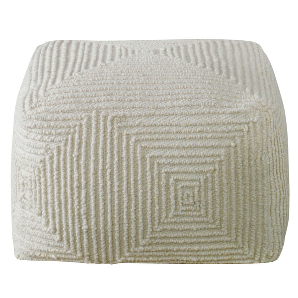 Uttermost Sovanna Geometric Pouf