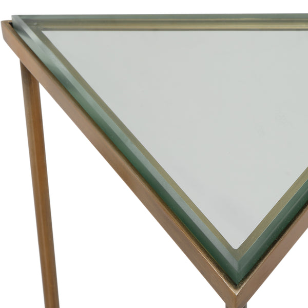 Uttermost Giza Triangular Drink Table