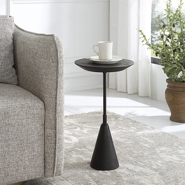 Uttermost Midnight Accent Table