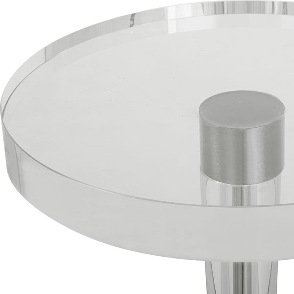 Uttermost Pria Crystal Drink Table