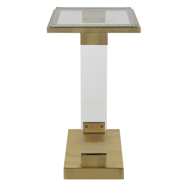 Uttermost Muse Seeded Glass Accent Table