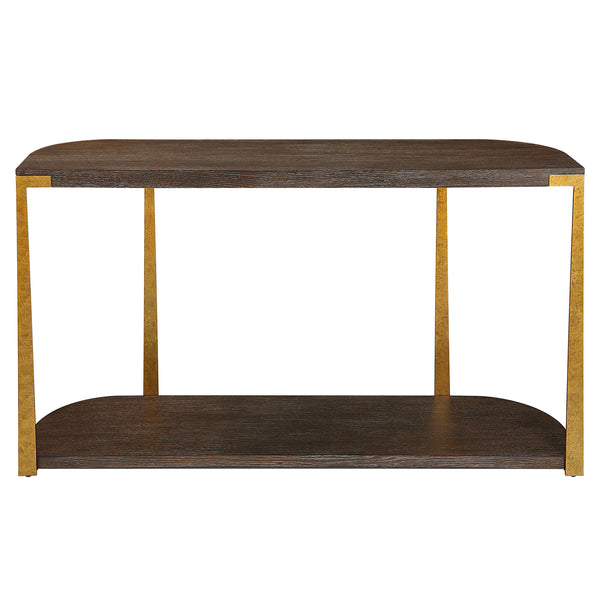 Uttermost Palisade Wood Console Table