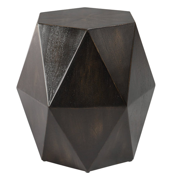 Uttermost Volker Black Geometric Accent Table