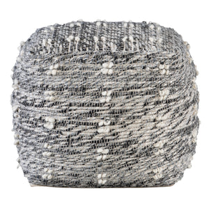 Uttermost Narol Gray Pouf