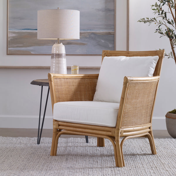 Uttermost Pacific Rattan Armchair