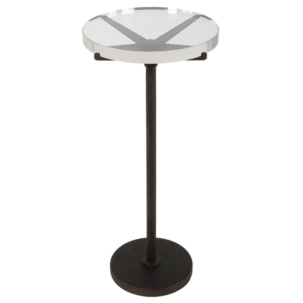 Uttermost Forge Industrial Accent Table