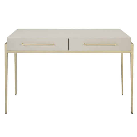 Uttermost Jewel Modern White Desk