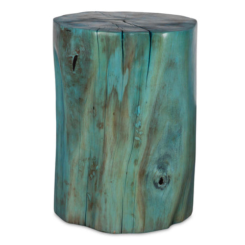 Uttermost Habitat Blue Accent Stool
