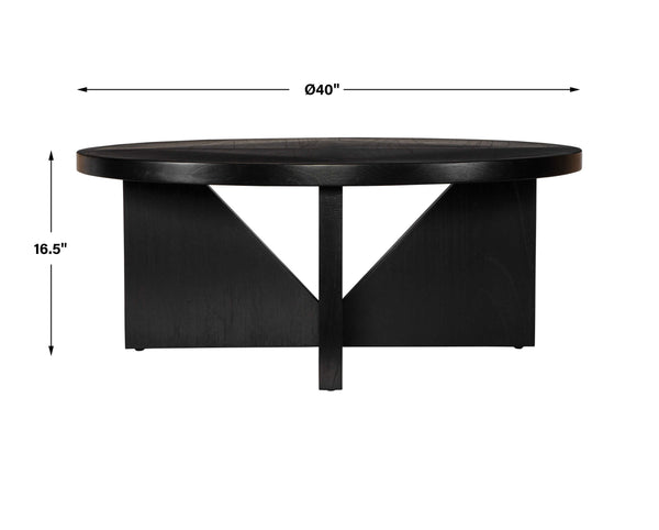 Uttermost Nadette Espresso Coffee Table