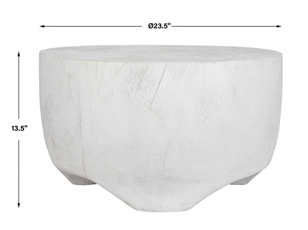 Uttermost Elevate White Coffee Table